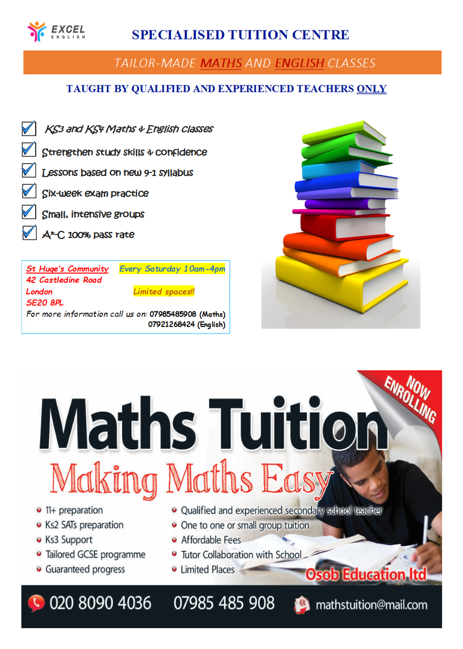 Maths & English Classes