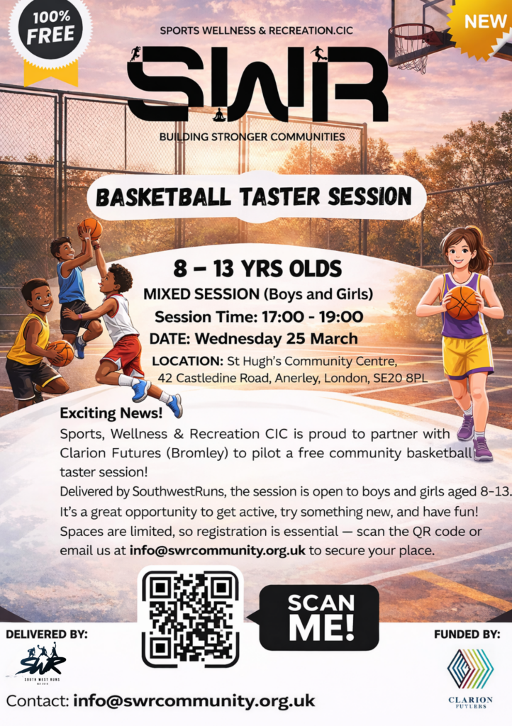 Basketball Flyer 25th March 2026