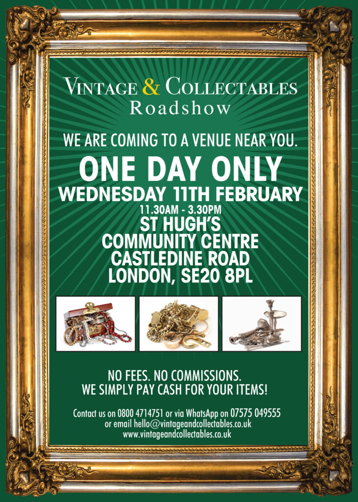 Vintage & Collectables Roadshow - 11 Feb