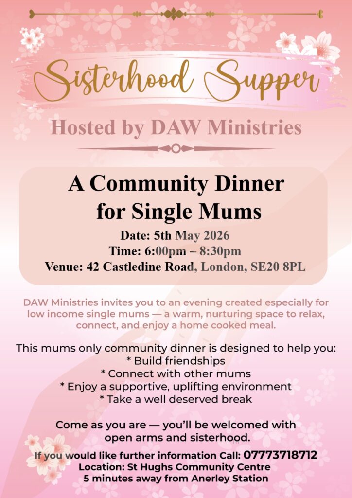 Community Dinner May 2026