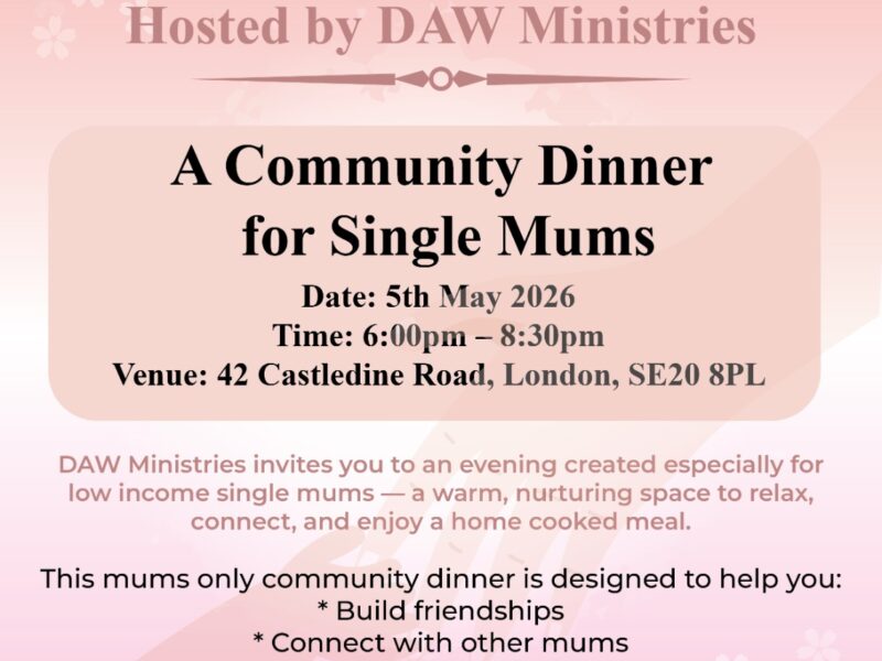 Community Dinner May 2026