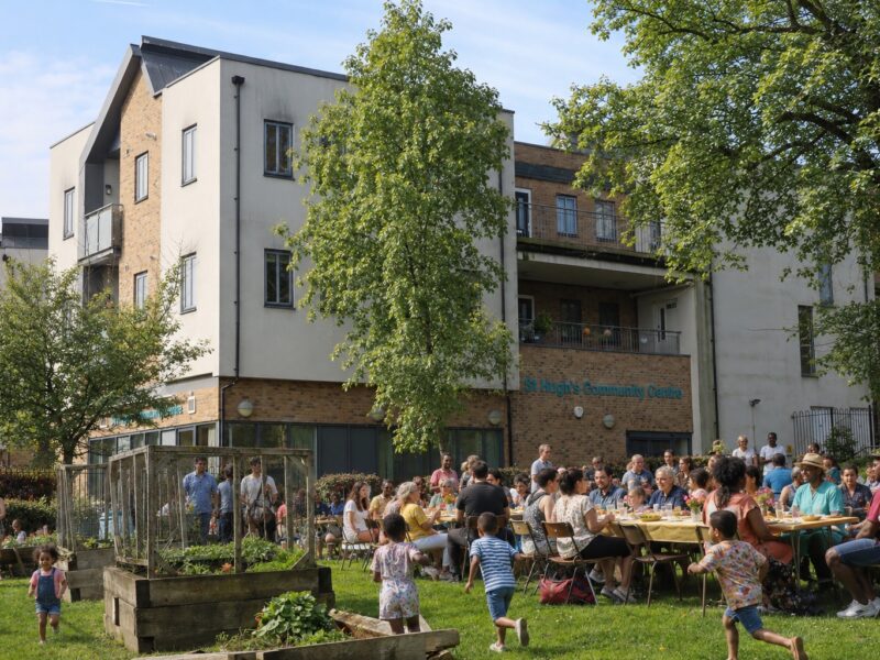 St Hugh's Big Lunch - mockup