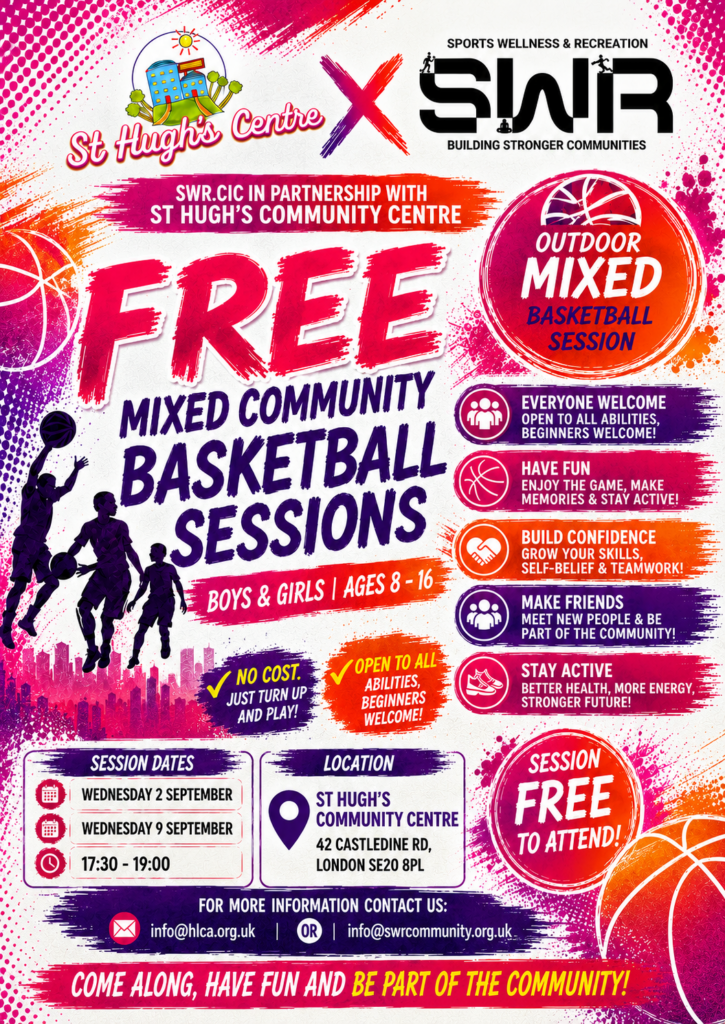 Full basketball flyer
